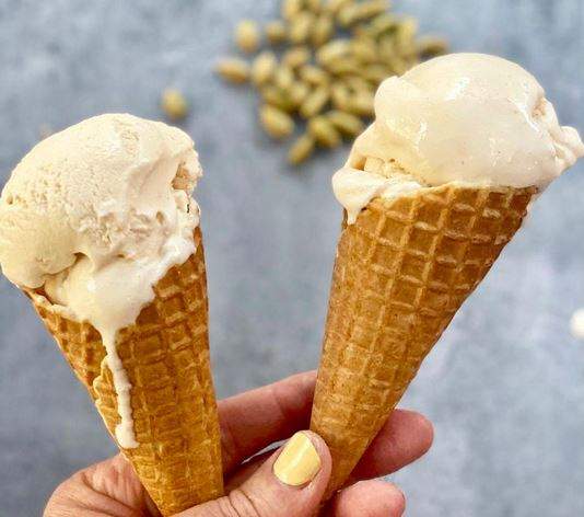 Ice cream with cardamom recipe