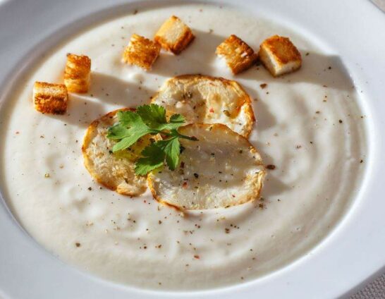 Recipe for celery root soup