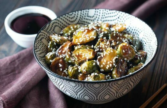 Asian brussels sprouts
